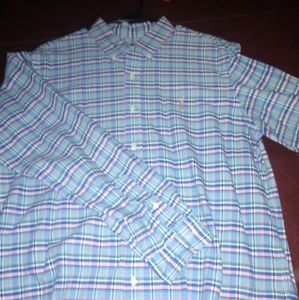 Polo Men's Large Long Sleeve Button Down